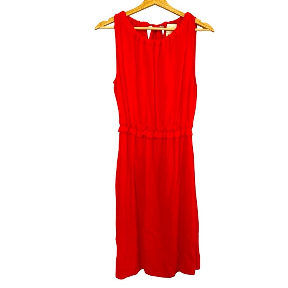 Kate Spade Katia Mini Dress Orange High Neck Formal Dress Size 10